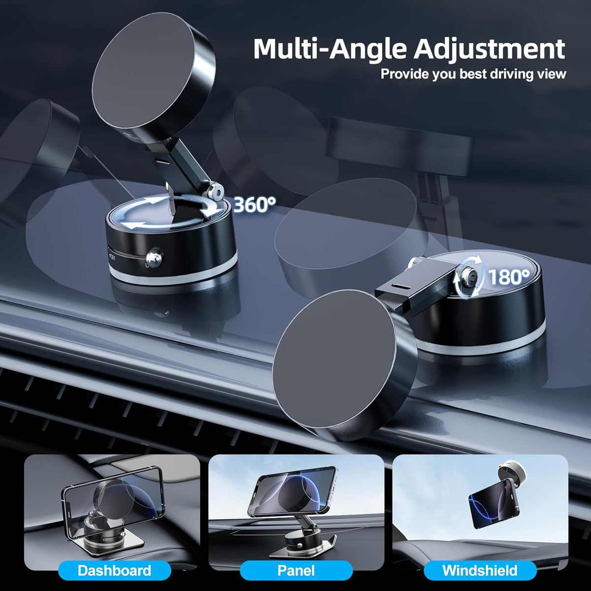 Vacuum Suction Magnetic Phone Holder | š„FLAT 50% SAVINGš„