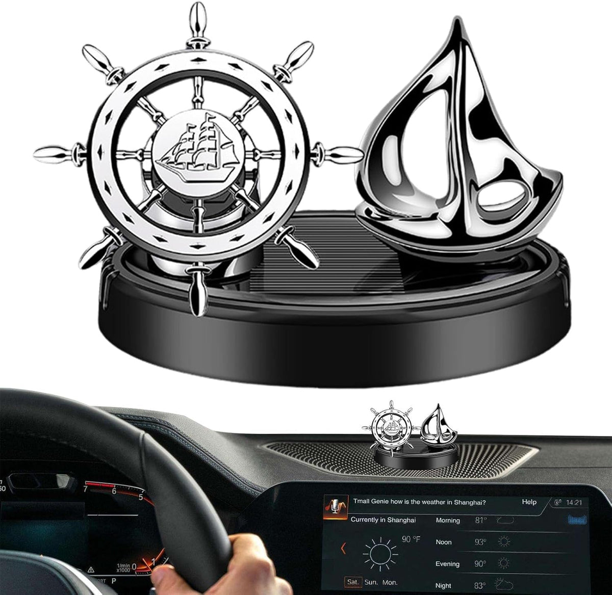 Ship Solar Perfume for Car |🔥FLAT 50% OFF SALE🔥