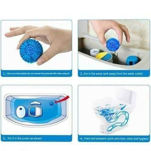 Clean-O-Max™- Auto Toilet Cleaner Tablets |🔥BUY 1 GET 1 FREE🔥