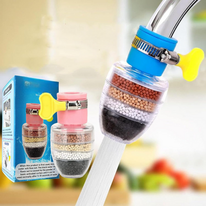 Carbon-Clean™ -  Activated Charcoal Water Faucet Filter 💧✨ (Buy 1 Get 1 Free🔥🔥)